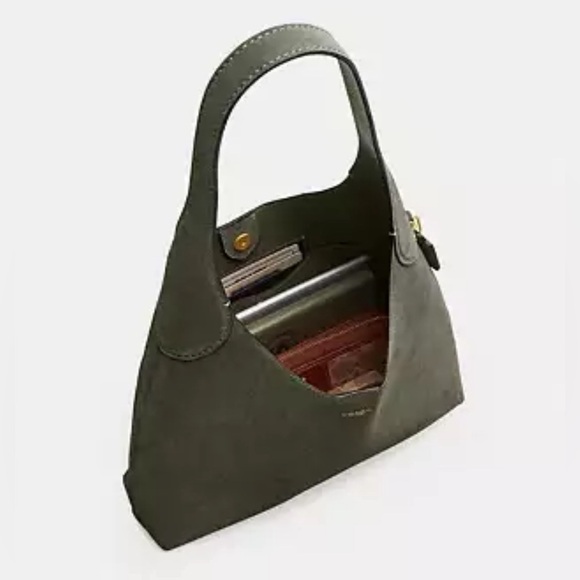 Coach Brooklyn 28 Shoulder Bag (OLIVE) - Picture 9 of 15